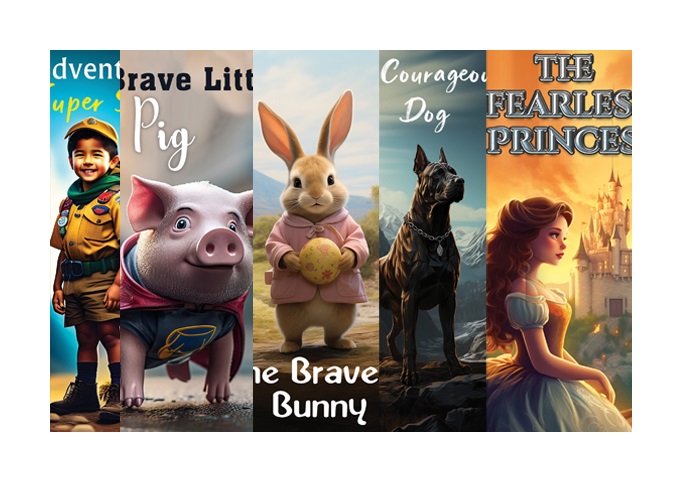 5 Kid’s Bravery Stories - eBook with Resell Rights